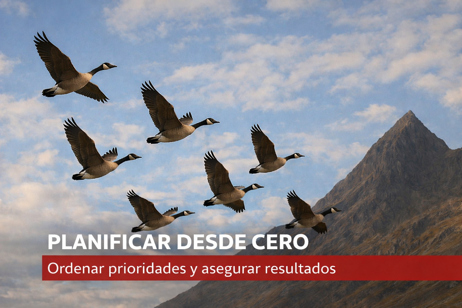 Curso Planificar desde cero